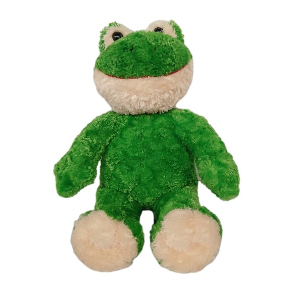 Build A Bear Retired Friendly Smiling Frog 18"‎  Plush Stuffed Animal NEW #Toy16 - Picture 1 of 8